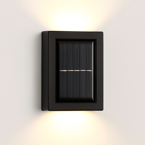 Lampa Ścienna Solarna XForma | Oświetlenie Zewnętrzne | Odporna na Warunki Pogodowe