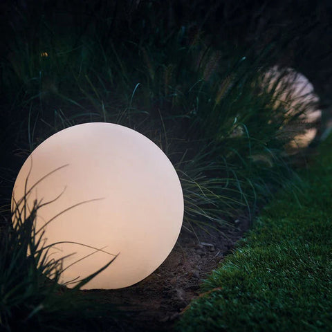 Lampa GlowSphere | Kula Ogrodowa LED | Sterowanie Pilotem | 16 Kolorów