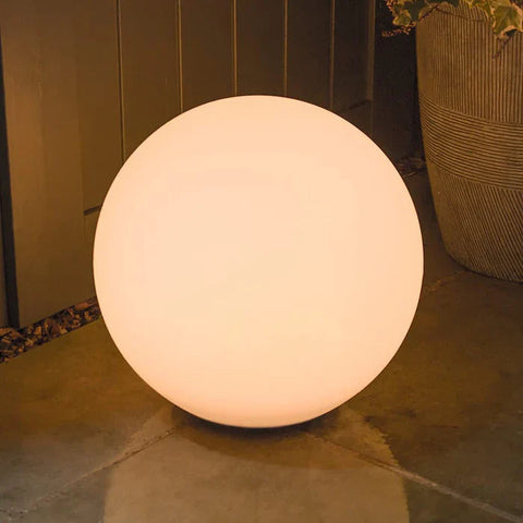 Lampa GlowSphere | Kula Ogrodowa LED | Sterowanie Pilotem | 16 Kolorów