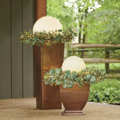 Lampa GlowSphere | Kula Ogrodowa LED | Sterowanie Pilotem | 16 Kolorów