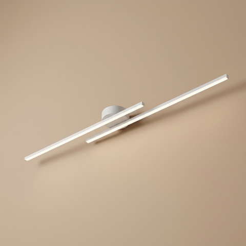 Lampa Sufitowa Linearis | Nowoczesne Oświetlenie LED | Złote Wykończenie