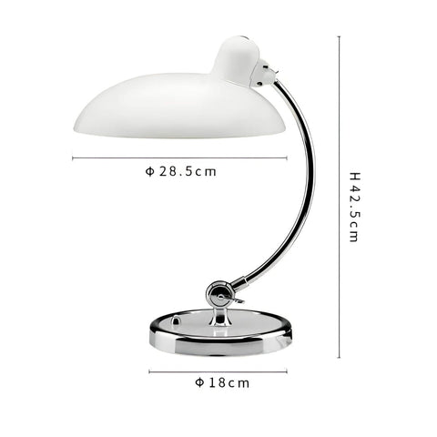 Lampa Biurkowa ArcForm | Nowoczesne Oświetlenie Stołowe | Regulowana Metalowa Konstrukcja