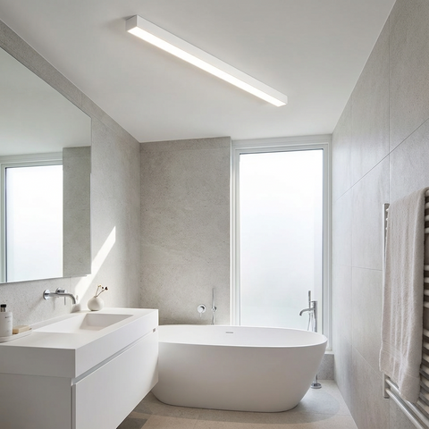 Linea Alto | Lampa sufitowa liniowa | Wbudowane LED