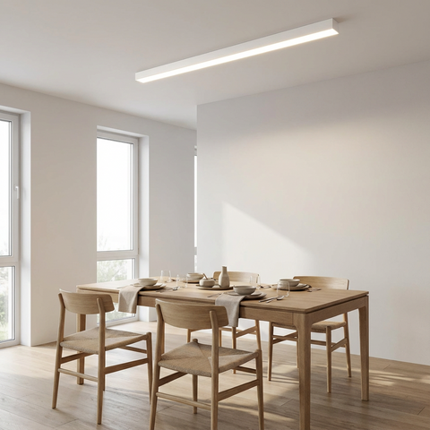 Linea Alto | Lampa sufitowa liniowa | Wbudowane LED