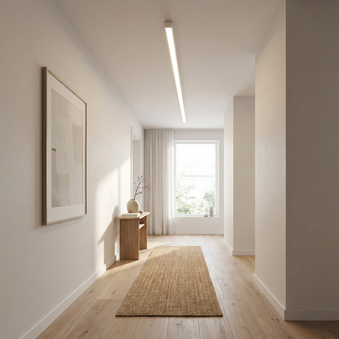 Linea Alto | Lampa sufitowa liniowa | Wbudowane LED