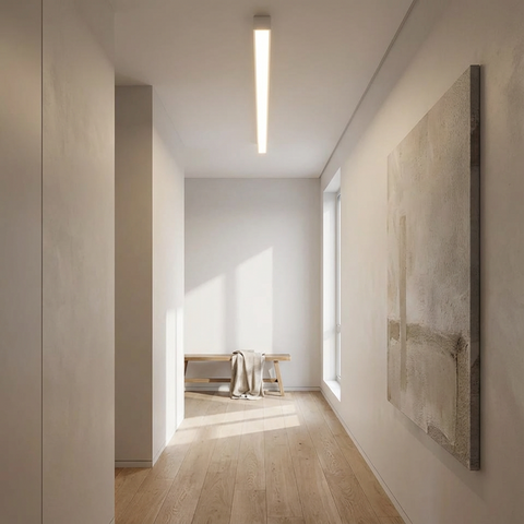 Linea Alto | Lampa sufitowa liniowa | Wbudowane LED