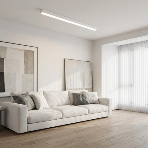 Linea Alto | Lampa sufitowa liniowa | Wbudowane LED