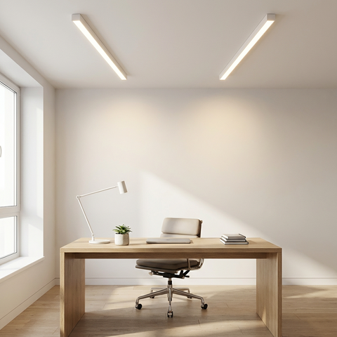 Linea Alto | Lampa sufitowa liniowa | Wbudowane LED