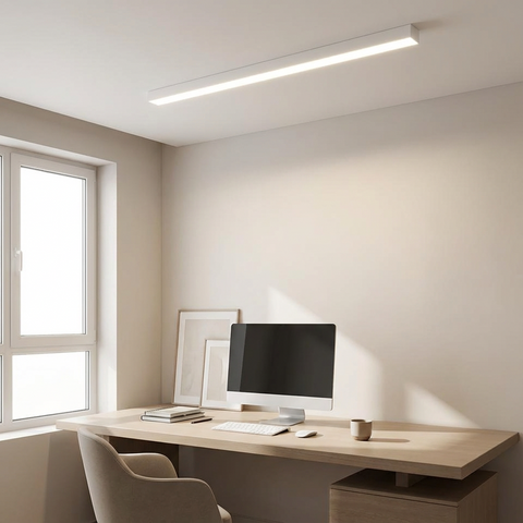 Linea Alto | Lampa sufitowa liniowa | Wbudowane LED