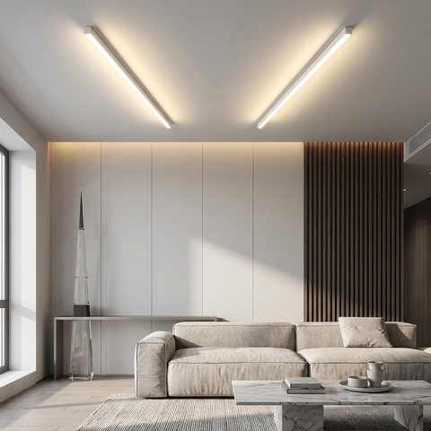 Linea Alto | Lampa sufitowa liniowa | Wbudowane LED