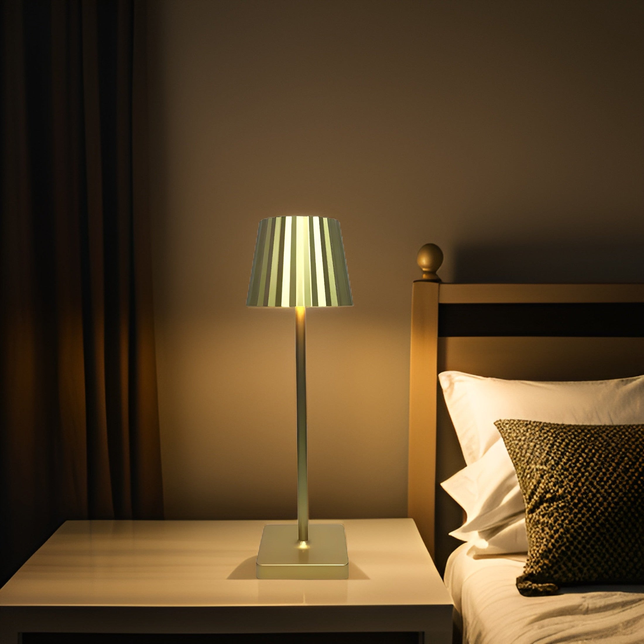 Lampa Stołowa Luno | Nowoczesna Lampa Dekoracyjna | Matowy Metal